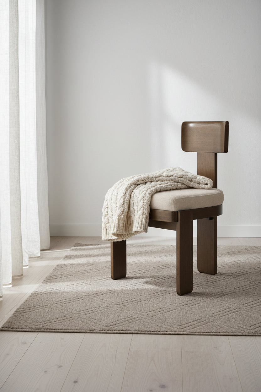 Chaises de salle à manger rembourrées, assise élégante et confortable, lot de 2