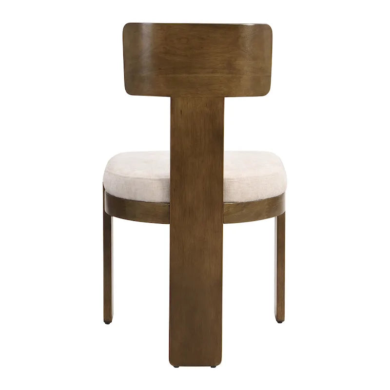 Chaises de salle à manger rembourrées, assise élégante et confortable, lot de 2