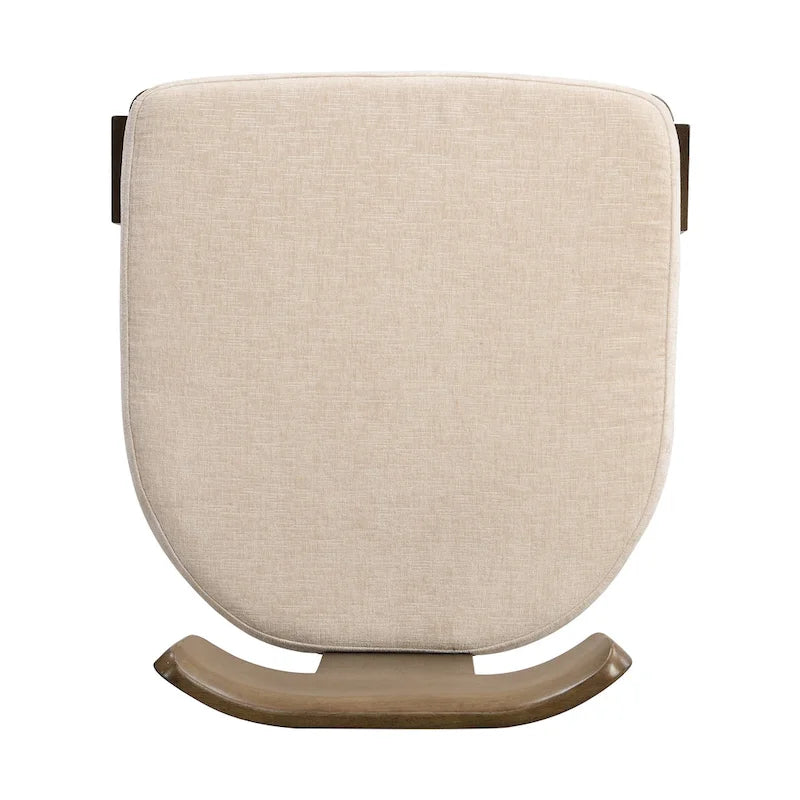 Chaises de salle à manger rembourrées, assise élégante et confortable, lot de 2