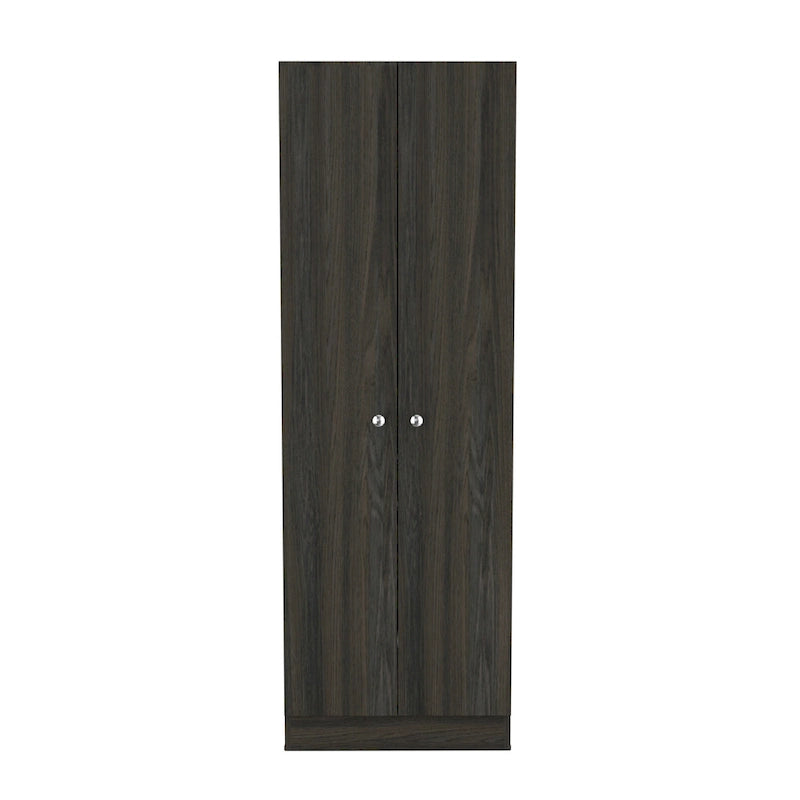 Garde-manger ou placard de rangement en bois brun foncé de 71 - 23,6' X '70,8' X '11,8