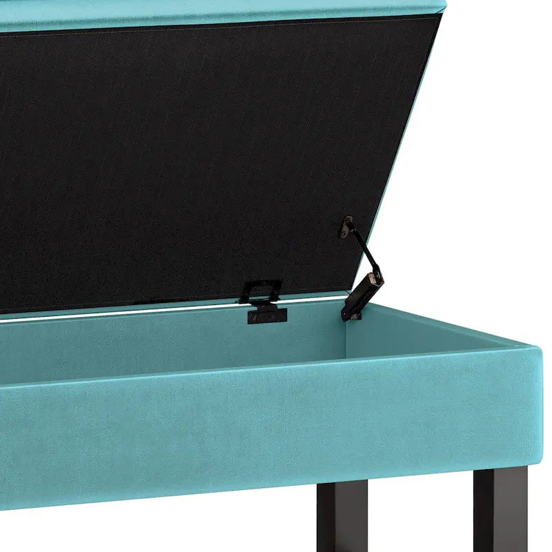 Banc ottoman rectangulaire de transition de 44 po de largeur