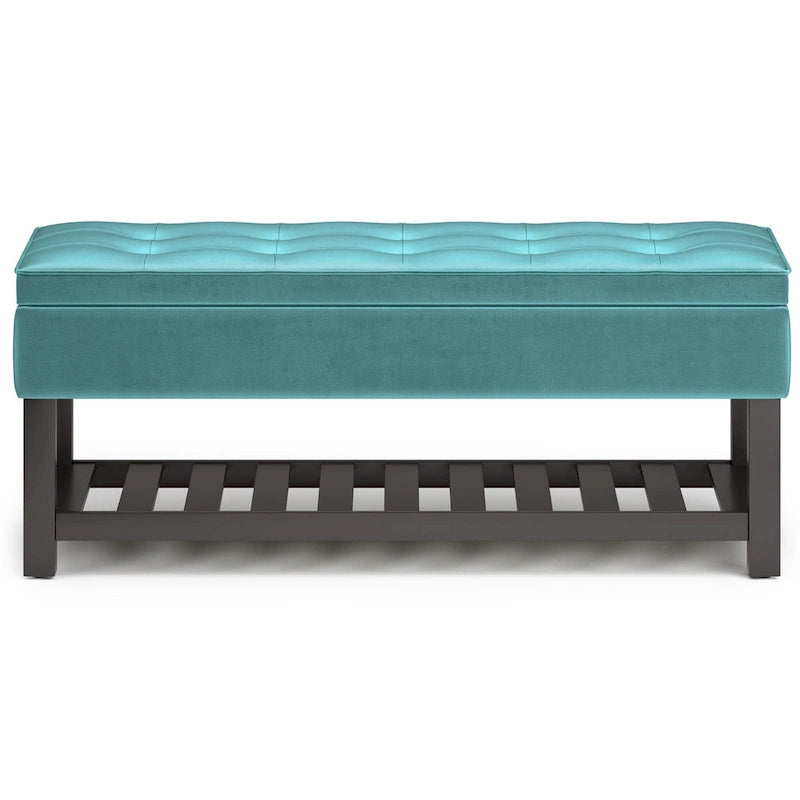 Banc ottoman rectangulaire de transition de 44 po de largeur