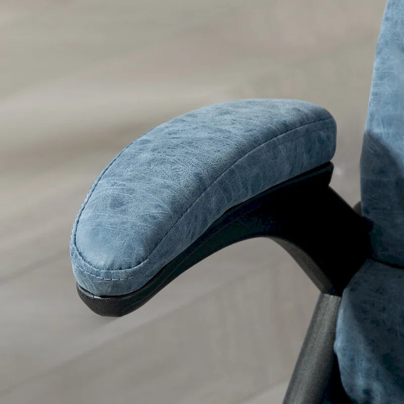 Fauteuil de bureau massant et vibrant à dossier haut avec 6 points de vibration, Beige