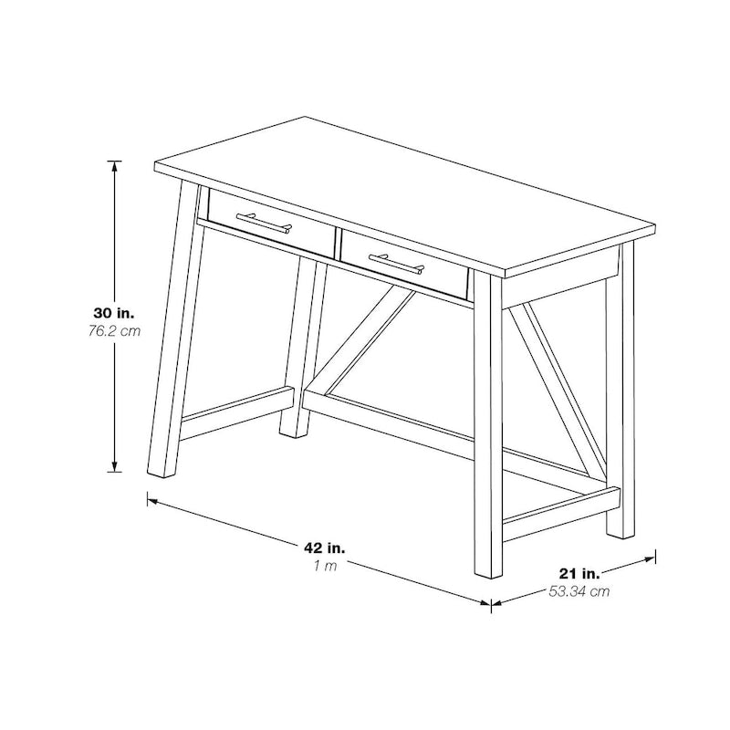 Bureau rustique