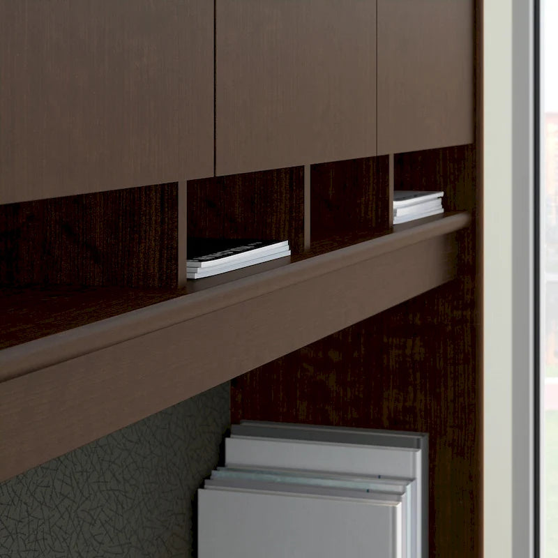 Bureau 72 x 30 avec armoirette et tiroirs par