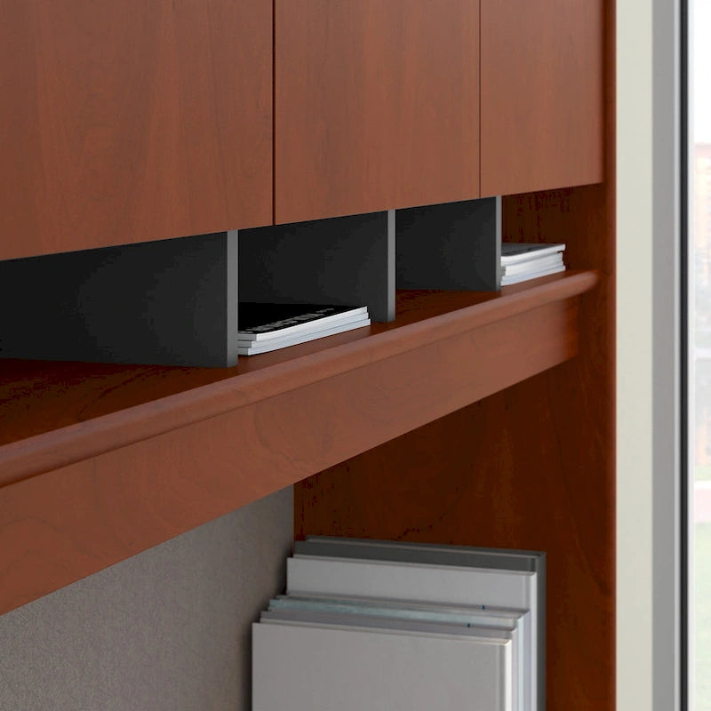 Bureau 72 x 30 avec armoirette et tiroirs par