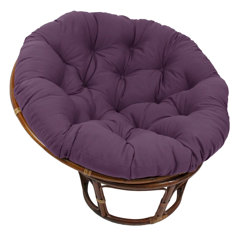 Coussin Papasan uni en sergé de 48 pouces (Coussin seulement)
