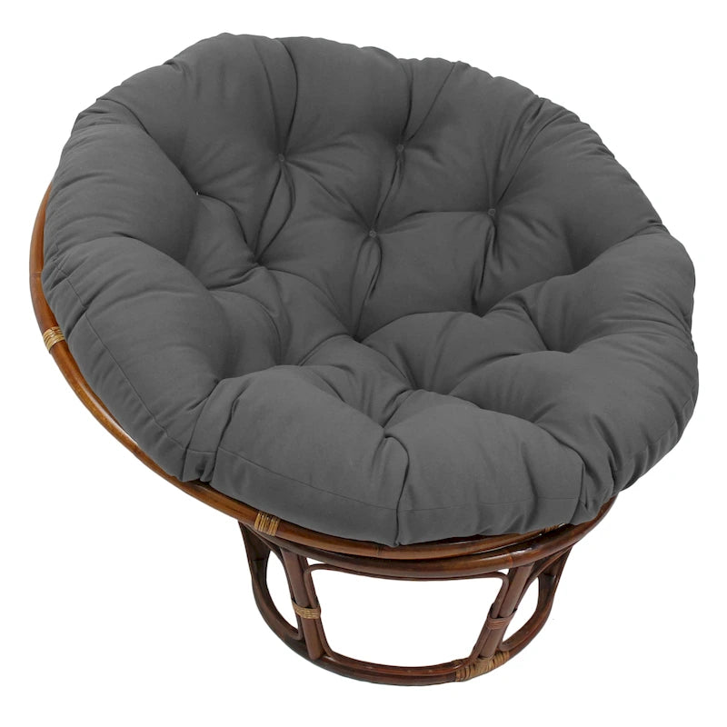 Coussin Papasan uni en sergé de 48 pouces (Coussin seulement)