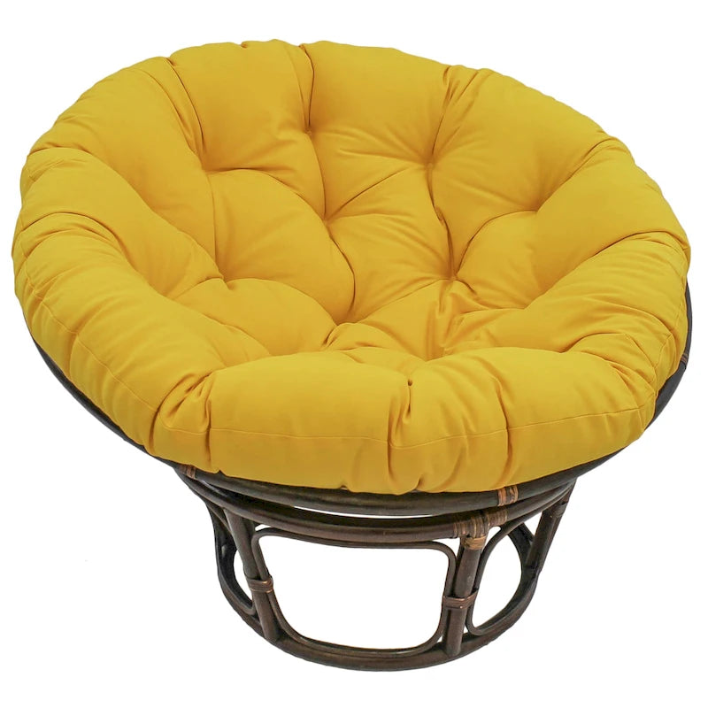 Coussin Papasan uni en sergé de 48 pouces (Coussin seulement)