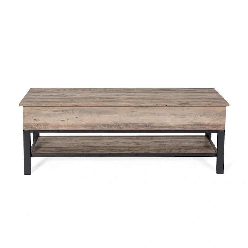 Banc d'entrée de ferme avec couvercle à charnière et rangement