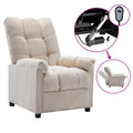 Fauteuil inclinable relaxant et confortable pour home cinéma en tissu - 29,1 x 38,9 x 40,1
