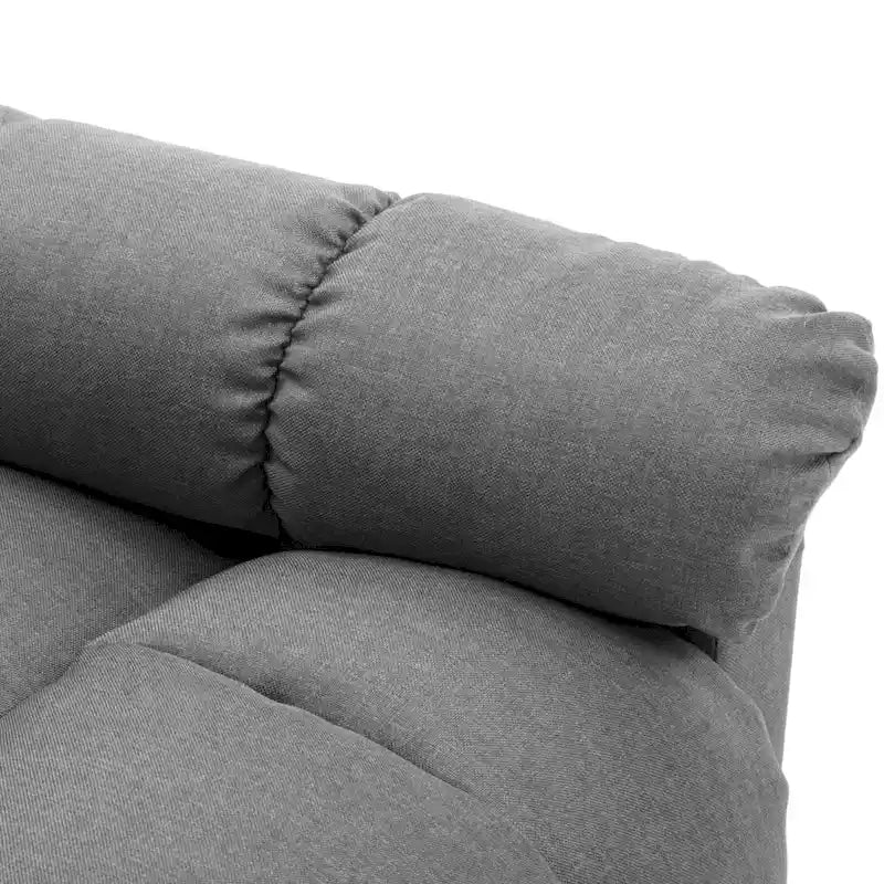 Fauteuil inclinable relaxant et confortable pour home cinéma en tissu - 29,1 x 38,9 x 40,1