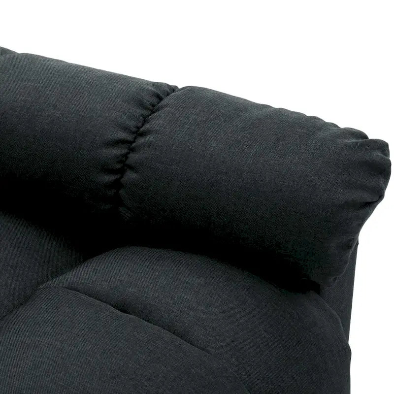 Fauteuil inclinable relaxant et confortable pour home cinéma en tissu - 29,1 x 38,9 x 40,1