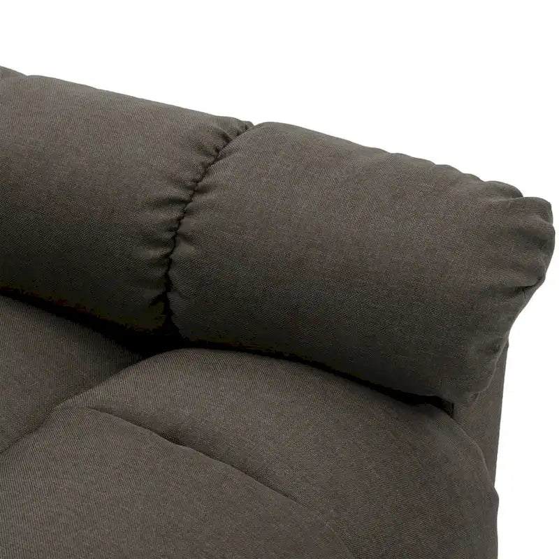 Fauteuil inclinable relaxant et confortable pour home cinéma en tissu - 29,1 x 38,9 x 40,1