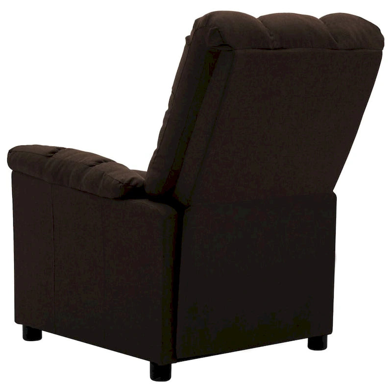Fauteuil inclinable relaxant et confortable pour home cinéma en tissu - 29,1 x 38,9 x 40,1