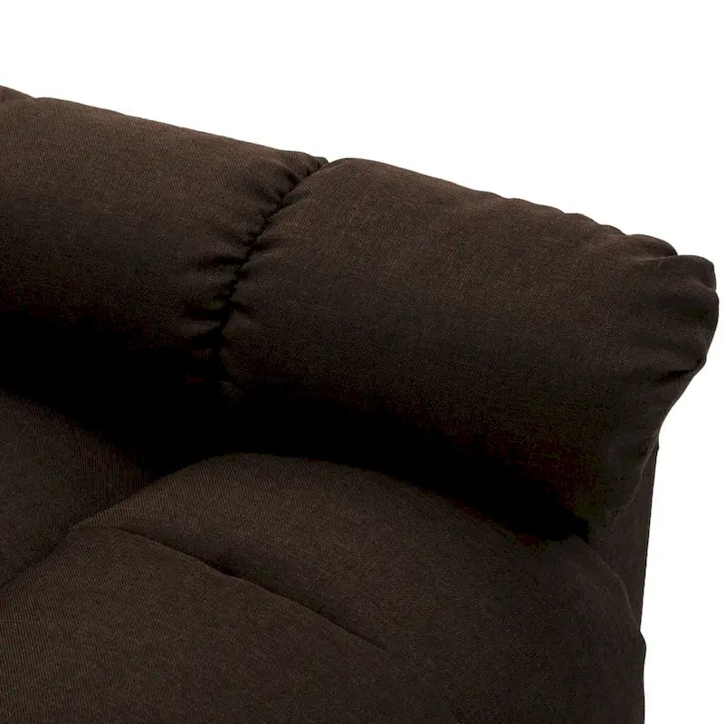 Fauteuil inclinable relaxant et confortable pour home cinéma en tissu - 29,1 x 38,9 x 40,1