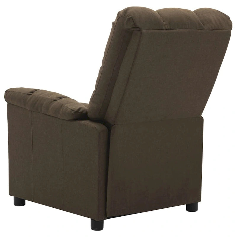 Fauteuil inclinable relaxant et confortable pour home cinéma en tissu - 29,1 x 38,9 x 40,1