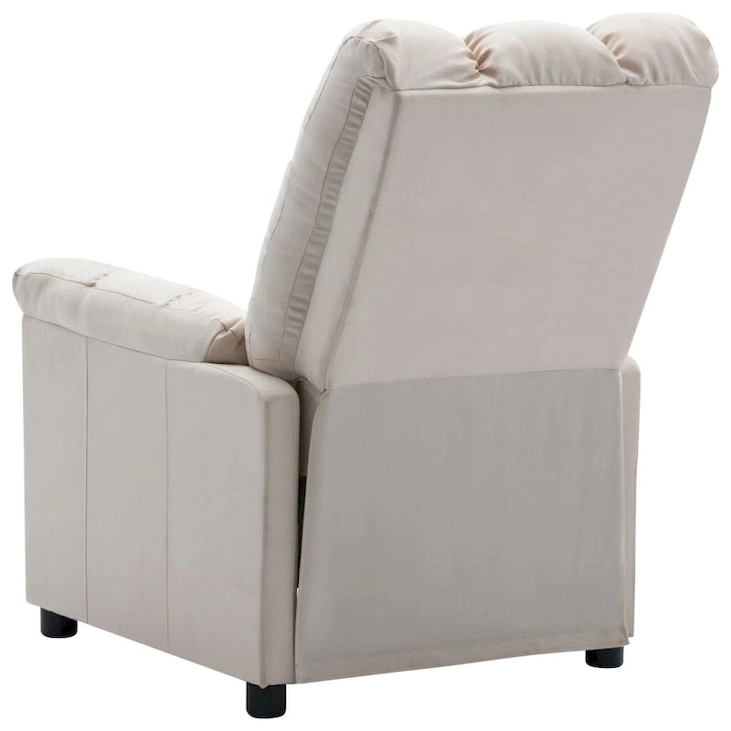Fauteuil inclinable relaxant et confortable pour home cinéma en tissu - 29,1 x 38,9 x 40,1