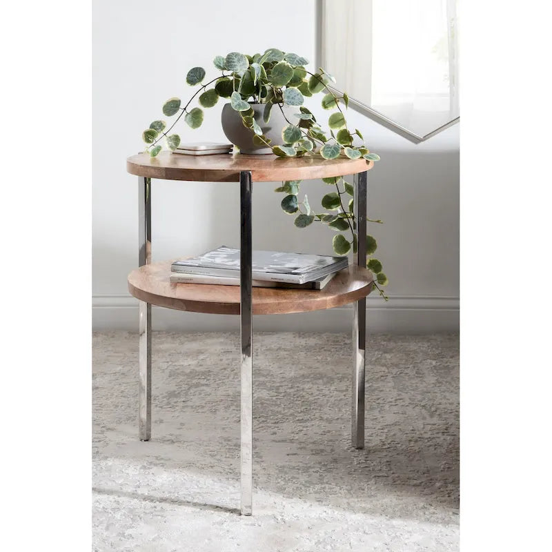 Table d'appoint ronde - 19x19x25