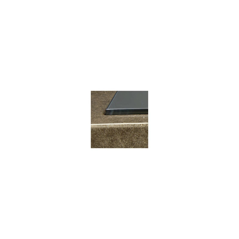 Table d'appoint dorée - 25,75 L x 18 P x 26 H