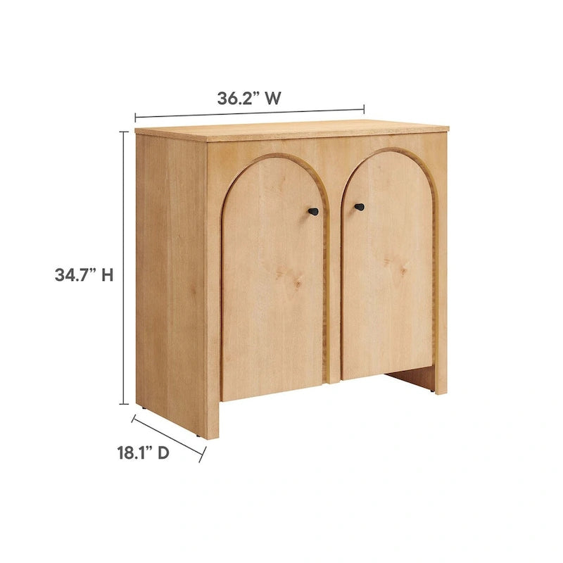 Meuble de rangement 2 portes avec arc