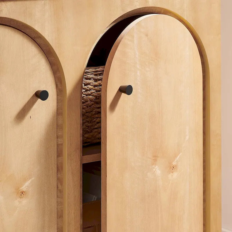 Meuble de rangement 2 portes avec arc