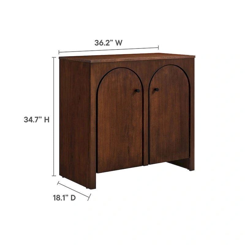 Meuble de rangement 2 portes avec arc