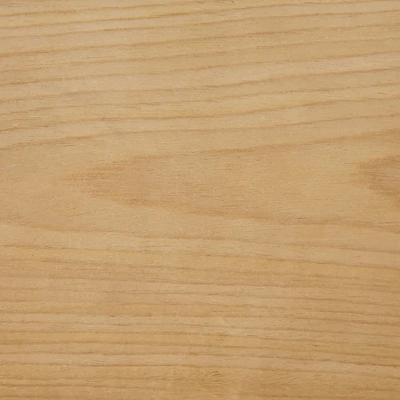 Chaise de bureau pivotante en bois et tissu