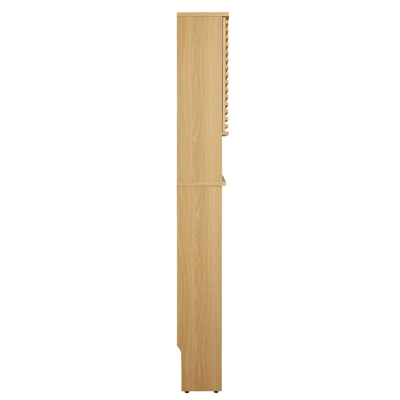 Meuble de rangement de salle de bain au-dessus des toilettes