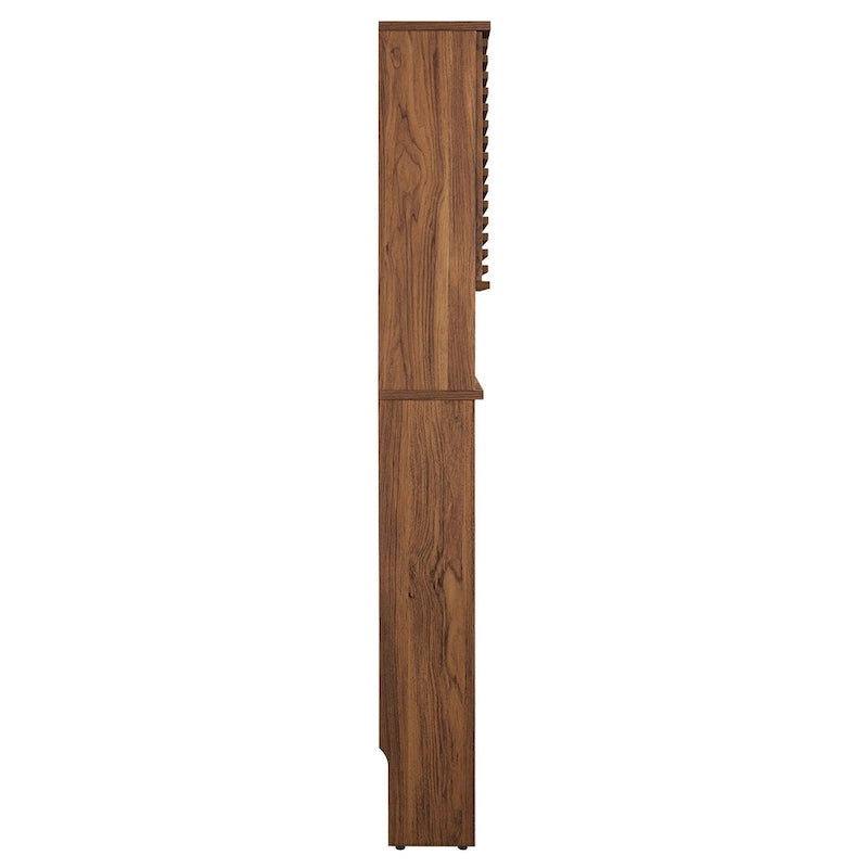 Meuble de rangement de salle de bain au-dessus des toilettes