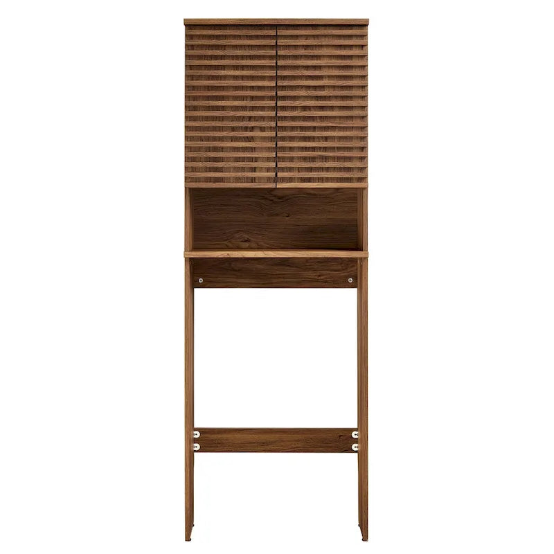 Meuble de rangement de salle de bain au-dessus des toilettes
