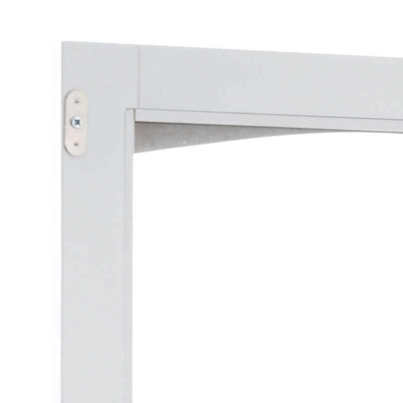 Armoire de salle de bain haute avec portes vitrées